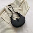 thumbnail image 3 of Bolso Hombro para Mujer Bandolera Correa Ajustable Sólido Media (), 3 of 9