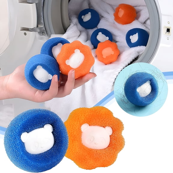ACDANC Pet Hair Remover for Laundry,Laundry Pet Hair Catcher,Washing Machine Hair Catcher,Washing Balls Dryer Balls for Clothing Dog Cat Pet Fur Remover 9 Pcs