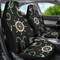 thumbnail image 3 of Nautical Anchor Pattern Universal Fit Car Seat Covers, 3 of 4