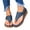 Blue, variant on Cheers US Toe Separator Sandals Anti Skid Rubber Comfy Flops Original Orthotic Comfort Thong Style Flops Sandals for Women with Arch Support for Comfortable Walk