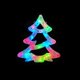 thumbnail image 2 of Decoraciones Navideñas Luminosas Colgante Multicolor Luz Led Yankon YKNAVFLUZ, 2 of 5