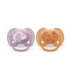thumbnail image 1 of Philips Avent Ultra Soft Pacifier 6-18m, violet puppy / orange leaves, 2 pack SCF091/18, 1 of 9
