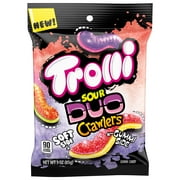 Trolli Sour Brite Duo Crawlers, 3 Ounce (Pack Of 12)