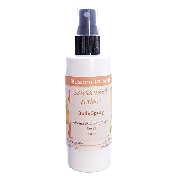 Spray corporal Blossom to Bath Sandalwood Amber 120 ml