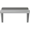 thumbnail image 4 of 10" X 16" Stainless Steel Wall Shelf | Metal Shelving | Garage, Laundry, Storage, Utility Room | Restaurant, Commercial Kitchen | NSF, 4 of 8
