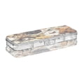 thumbnail image 2 of Plastic Pencil Box Large Capacity Pencil Boxes Clear Boxes with Snap-Tight Lid Stylish Office Supplies Storage Organizer Box A Large Group Of Dogs, 2 of 7