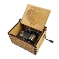 thumbnail image 1 of Music Box Carved Wood Exquisite Patterns Vintage You Can Give It As A Gift To Your Relatives And Friends Musical Boxes, 1 of 12