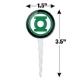 thumbnail image 6 of Green Lantern Logo Cupcake Picks Toppers Decoration Set of 6, 6 of 7