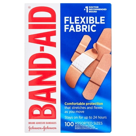 UPC 381371150786 product image for Band-Aid Brand Flexible Fabric Adhesive Bandages  Assorted  100Ct | upcitemdb.com