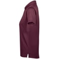 thumbnail image 4 of Holloway Sportswear S Womens Prism Polo Maroon (hlw) 222768, 4 of 5