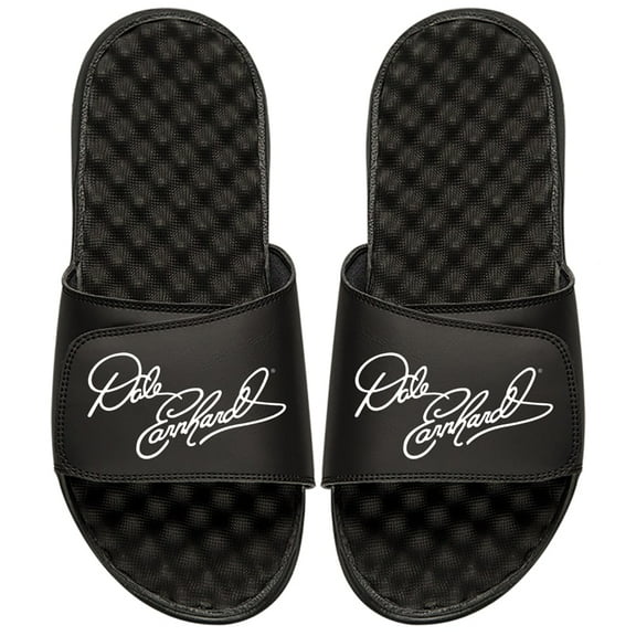 Dale Earnhardt ISlide Signature Slide Sandals - Black