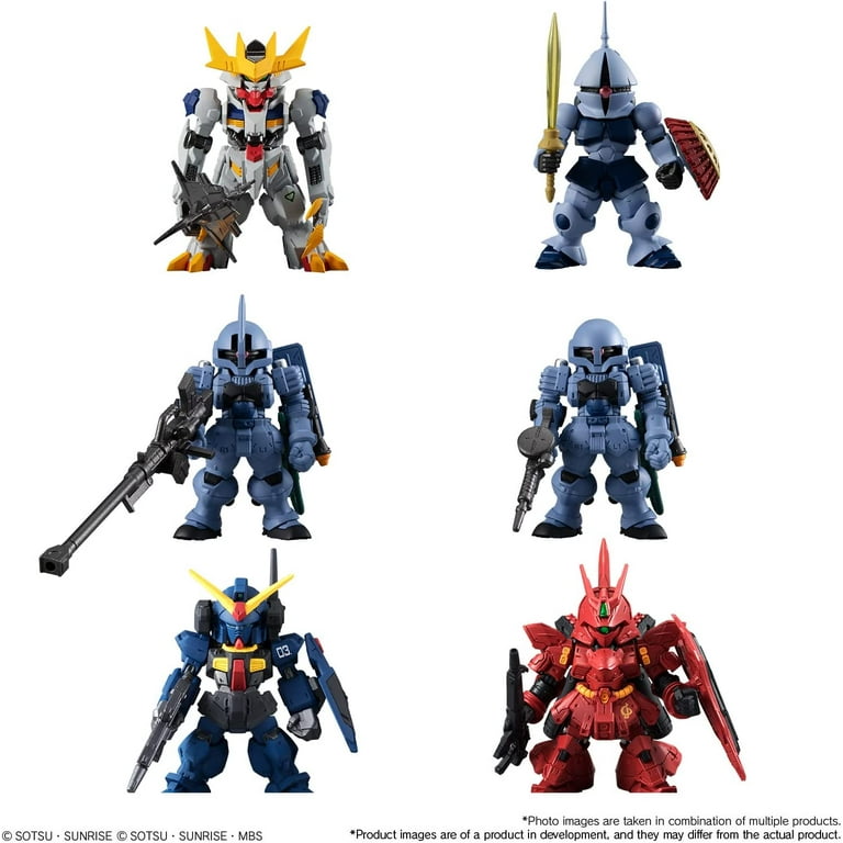 Bandai FW Gundam Converge 10th Anniversary #01 Complete Set of 6