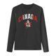 thumbnail image 3 of MHFRRA Camiseta de Manga Larga para Mujer con La Bandera del Día de Canadá y La Hoja de Arce Canadiense. Gris Oscuro, 3 of 3