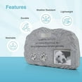 thumbnail image 4 of Just Fur Them Pet Memorial Urns for Dog Ashes - Pet Urn with Photo, Dog Urn with Picture Frame, Pet Cremation Urn for Dog and Cat Ashes, Urns for Pets, Pet Memorial Stones, 4 of 7