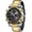 1389-TGoldBlack, variant on Mens Wrist Watch, Waterproof Military Analog Digital Watches with LED Multi Time Chronograph, Stainless Steel Business Watches for Men