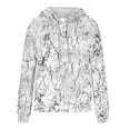 thumbnail image 4 of Womens Long Sleeve Hoods Outfits Sweatshirt Hooded Fall Winter Outfits 2025 Print Tops Pullover Hooded Sweatshirt Drawstring with Pocket Lightweight Loose Fit Sports Sweaters, 4 of 5