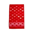 thumbnail image 2 of Decoraciones para San Valentín, adornos para San Valentín, regalos para San Valentín, fundas de almohada de doble cara de algodón puro rojo navideño, toalla facial gruesa, toallas de algodón de regalo, 2 of 6