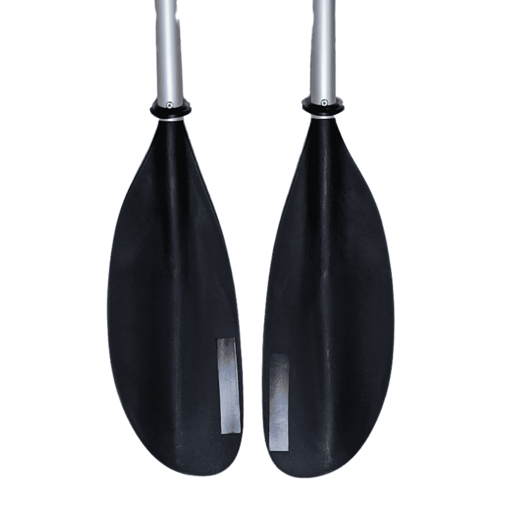 87" Black Aluminum Adult Kayak Paddle 2-Piece for Canoe, Raft, Boat