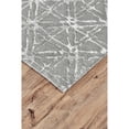 thumbnail image 3 of Feizy Manoa Transitional Geometric, Gray/Silver, 8' x 11' Area Rug Sheen Fade Resistant Mid-Century Modern Floor Rug for Living room Bedroom, 3 of 5