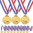 thumbnail image 1 of 12pcs Football Match Medals For Rewarding Delicate Medals Award Medals Football Medals, 1 of 2
