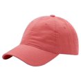 thumbnail image 1 of Gorra de béisbol de color liso lavado, gorra suave, gorra versátil para sombrilla, 1 of 2