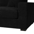 thumbnail image 5 of Mesa 4PC Sectional Set with LHF Chaise in Steno Black, 5 of 8