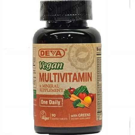 UPC 895634000027 product image for Deva Nutrition - Vegan Multivitamin & Mineral One Daily with Greens - 90 Tablets | upcitemdb.com