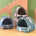 thumbnail image 6 of Zhaomeidaxi Guinea Pig Tent Bed Cartoon Pattern Warm Tunnel for Rabbit Ferret Chinchilla Bunny Rats or Other Small Animals, 6 of 8