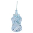 thumbnail image 3 of Tela Preciosa Botella Cumpleaños Bienvenida A Bebé Decoración Colgante Azul, 3 of 9