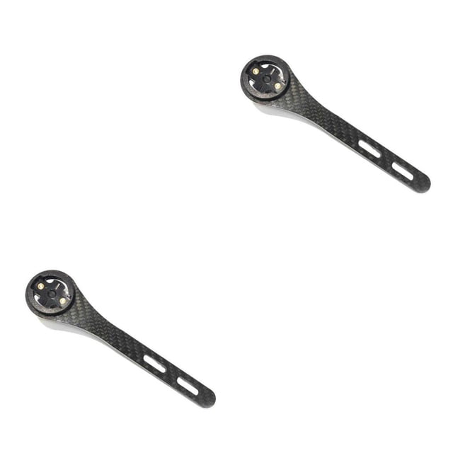Sonducket Juego de soporte para linterna de ordenador de bicicleta de carretera, velocímetro, cronómetro, Kit de estante de fibra de carbono, Type1 NO1
