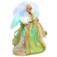 thumbnail image 5 of Northlight Color-Changing Fiber Optic Angel Christmas Tree Topper - 12" - Gold, 5 of 6