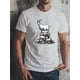 thumbnail image 1 of Men's T-Shirt Featuring a Goat Stack Design with a Wrinkle Effect, Tailored for a Front Shoulder Fit., 1 of 6