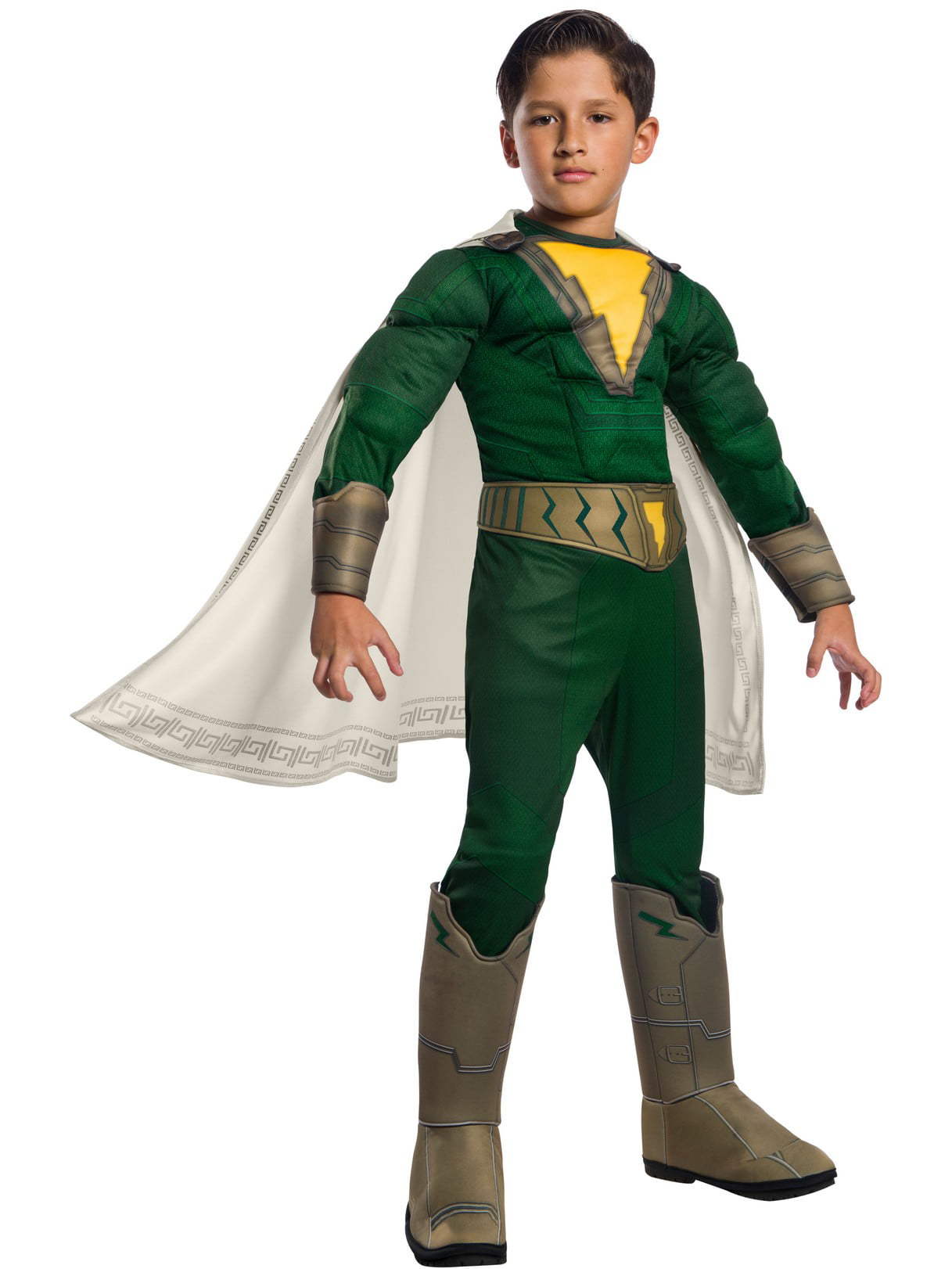 Size M 8/10 DC Shazam Child Costume Muscle Chest Rubies 