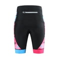 thumbnail image 4 of Pantalones cortos de mujer Wosawe Pantalones cortos de ciclismo para mujer, transpirables, acolchados, para ciclismo, montar en bicicleta, pantalones cortos con relleno, 4 of 7