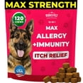 thumbnail image 1 of Masticables Mighty Petz MAX para aliviar la alergia en perros, 1 of 7