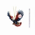 thumbnail image 3 of Nkmbld 4th of July Hanging Ornaments Eagle Independence Day Decorations Acrylic Hanging Pendants for Party Wall Decoration Accessories, 3 of 8