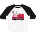 thumbnail image 3 of Inktastic 4th of July Firetruck with Red and Blue Stars Boys or Girls Toddler T-Shirt, 3 of 5