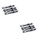 thumbnail image 2 of Correas de goma Scienceny 4 unids/set para faro de motocicleta negro, 2 of 6