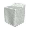 thumbnail image 1 of Abstract Washer Cover, Sketchy Palm Leaves Jungle Foliage Tropical Eco Exotic Branch Design, Decorative Accent for Laundromats, 29" x 28" x 40", Green and White, by Ambesonne, 1 of 3