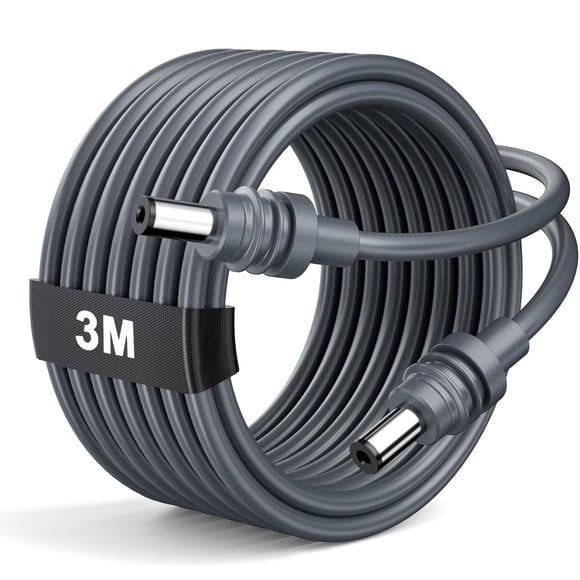 Cable AKWOR Starlink Mini de 3 m, 18 AWG, impermeable, alimentación DC