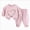Light Pink 0726, variant on Toddler Baby Girl Clothes 12 18 Months 2T 3T 4T 5T 6T Fall Winter Outfits Cute Print Long Sleeve Sweatshirt Pant Outfits White Size 3-4 Years