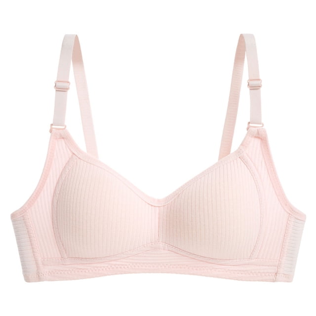 Timegard Wireless Bras for Women Adjustable Strap Full Support Breathable Comfort Summer Everyday Bras