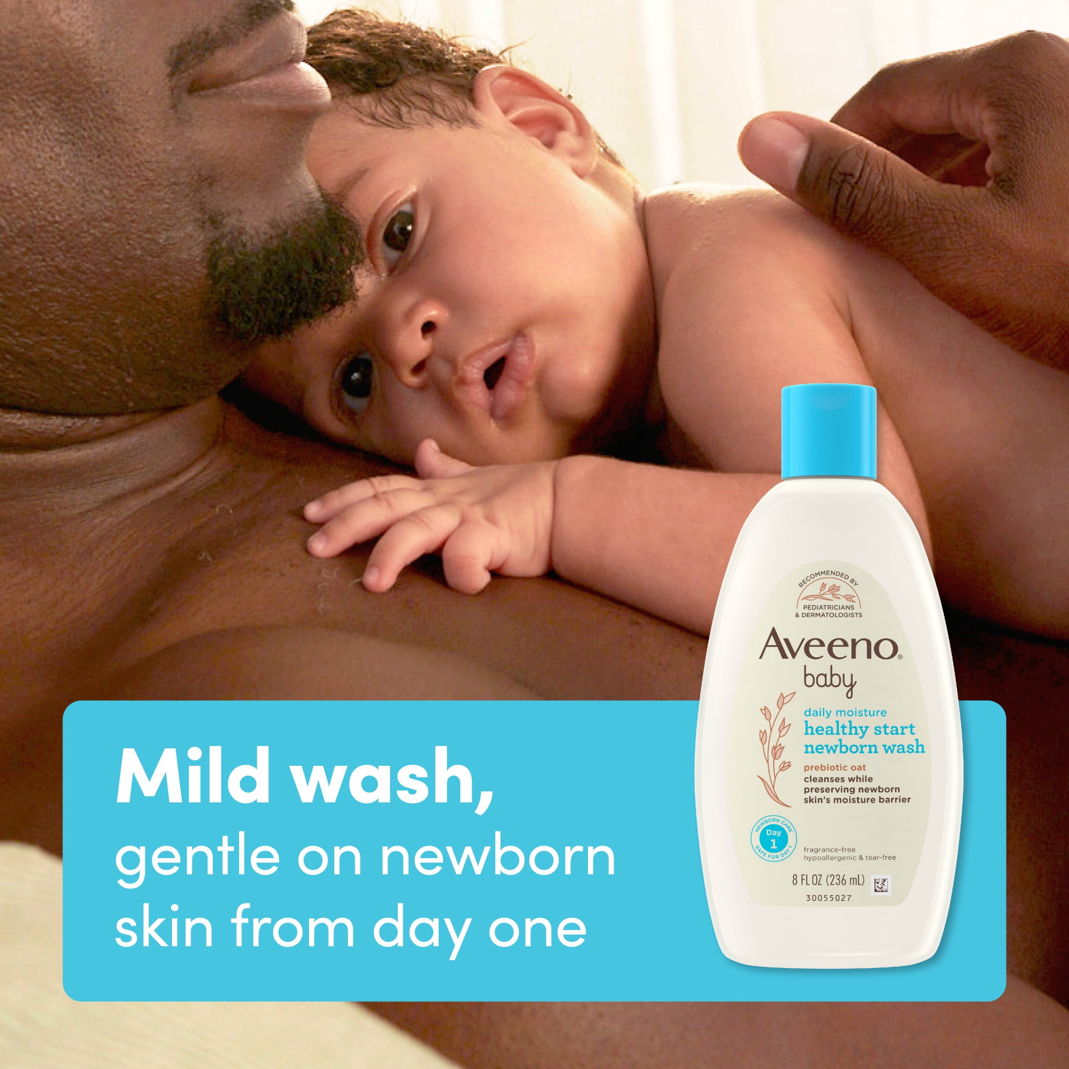 (2 pack) Aveeno Baby Healthy Start Nourishing Newborn Baby Body Wash, 8 fl. oz