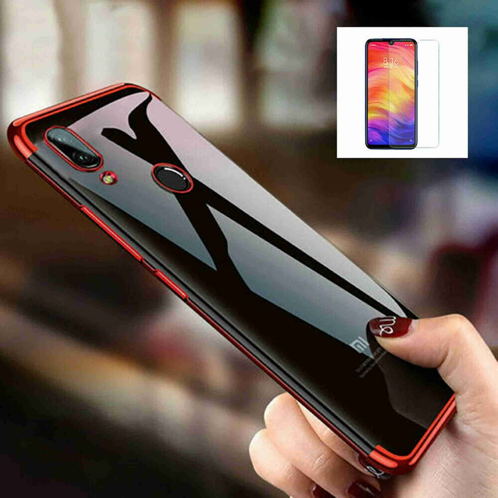Xiaomi Redmi Note 7 Case, 360° Full Protective Slim Clear