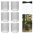 thumbnail image 2 of OIUR Wire Plant Protector from Animals Plant Protection Cage Set Tree Trunk Protector with Ground Stakes Ties for Garden Protection Keep Rabbit Fox Out, 2 of 7