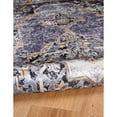 thumbnail image 4 of Contemporary Home Living 2.25' x 3.25' Geometric Medallion Rectangular Area Throw Rug - Purple and, 4 of 7