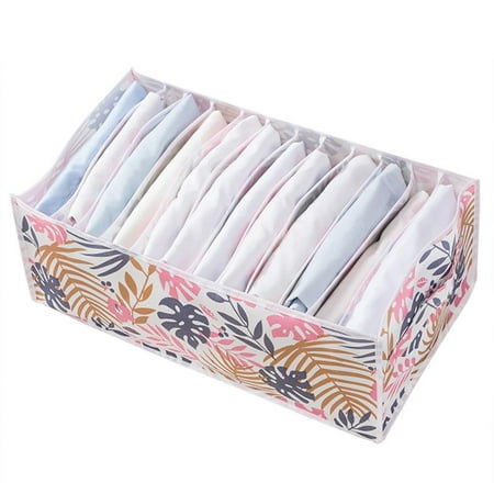 

IMSHIE Bedroom Dresser Drawer Organizer Collapsible Fabric Wardrobe Organisers Foldable Closet Dividers Storage Boxes for Clothes Bras Socks Ties Scarves Breathable Dustproof Odorless ordinary