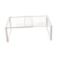 thumbnail image 3 of jifeng Expandable Cabinet Storage Shelf Stand Riser Kitchen Cupboard Organizer Rack White M, 3 of 9