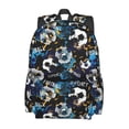 thumbnail image 2 of Disketp Football Mochila Escolar de Gran Capacidad y Peso Ligero, Mochila de Viaje Ideal para Escuela, Trabajo y Uso Diario, Cómoda y con Estilo, 2 of 8
