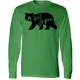 thumbnail image 3 of Inktastic West Virginia Black Bear Silhouette Long Sleeve T-Shirt, 3 of 5